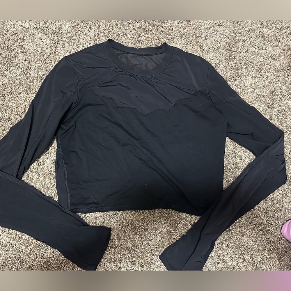 Lululemon Sheer Long Sleeve Top